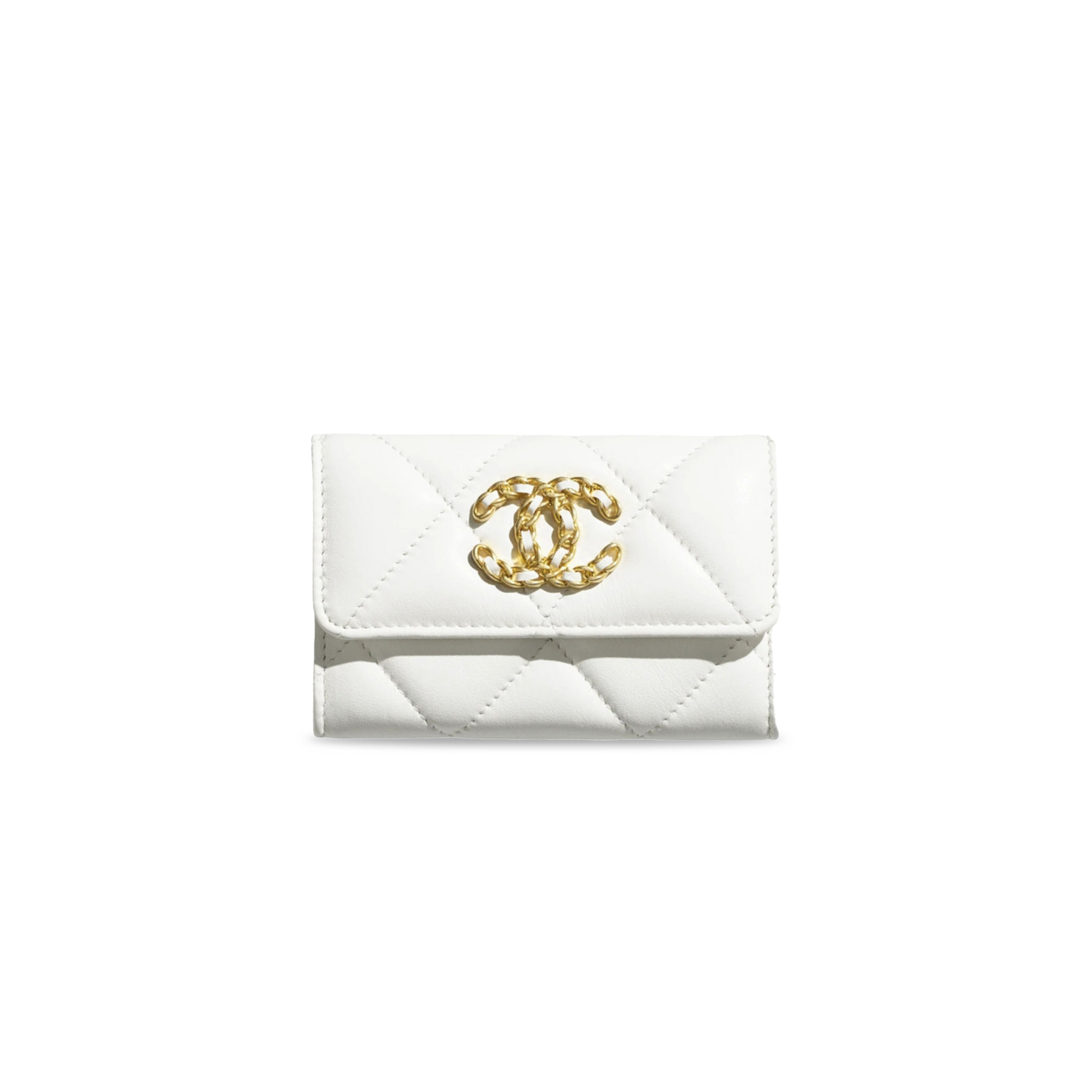 CHANEL 19 FLAP CARD HOLDER AP1790 B04852 10601 (11.3*7.5*2.1cm)